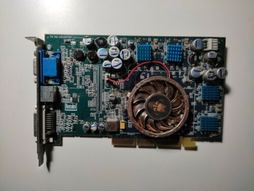 Hercules 3D Prophet 9700 PRO ATI Radeon AGP VGA DVI Retro Gaming Video Card RARE